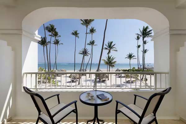 Oceanfront Reserve Suite at Paradisus Palma Real Resort.